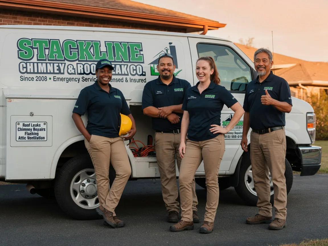 Chimney flashing repair company in Houston, MN